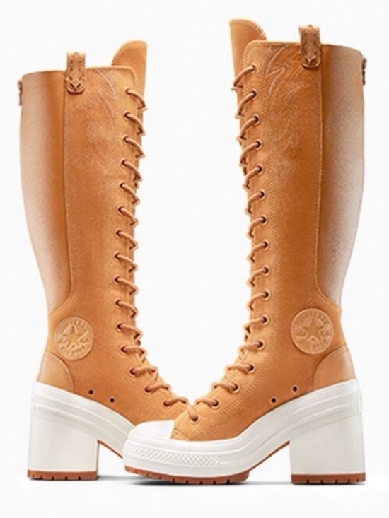 Converse Shoes - NWOB Converse Chuck 70 De Luxe Heel XX- Hi Western Suede Boots size 6.5